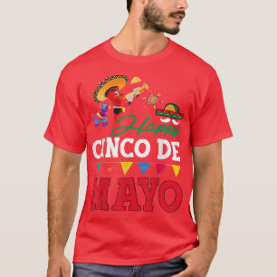 Happy 5 De Mayo Cinco De Mayo Viva Meico 5 De Mayo T-Shirt