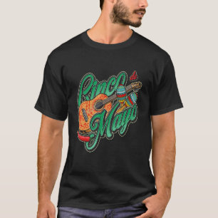 Happy 5 De Mayo Cinco de Mayo Viva Mexico Fiesta M T-Shirt