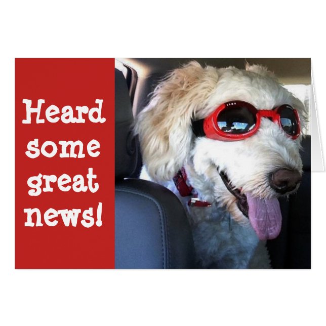 HAPPY **5Oth*** GREAT NEWS FOR SURE!!! (Front Horizontal)