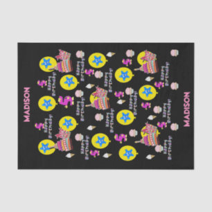 Happy 5th Birthday Tissue Paper #5 Birthday