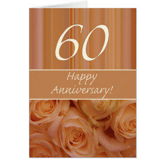 Happy 60th Anniversary roses