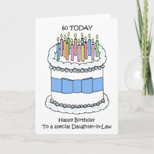 Happy 60th Birthday Daughter-in-Law Card