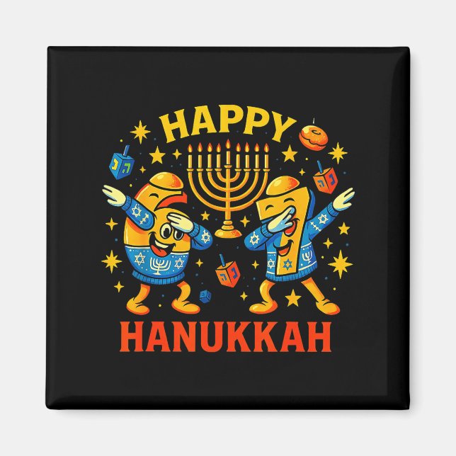 Happy 67 Hanukkah Funny Holiday Meme Design  Magnet (Front)