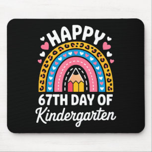 Happy 67th Day Of Kindergarten 67 Meme 6 7 Funny S Mouse Pad