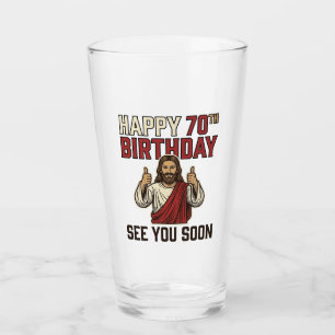 Happy 70th Birthday See You Soon Vintage Shirt Glass