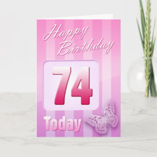 74th Birthday Cards | Zazzle.com.au