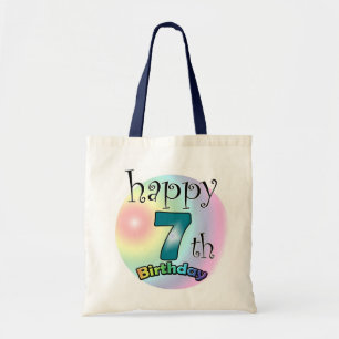 Happy 7th Birthday Tote Bag
