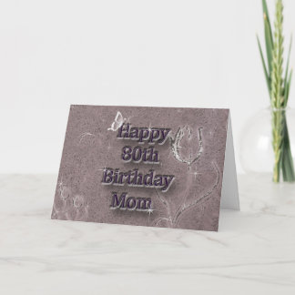 Happy 80th Birthday Card