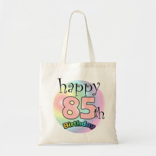 Happy 85th Birthday (pink) Tote Bag