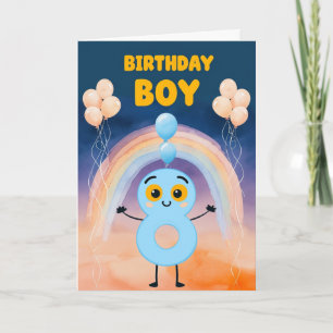 Happy 8th Birthday Card