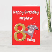 Happy 8th Birthday Nephew 