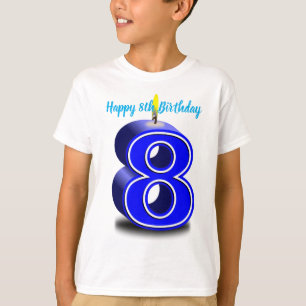 Happy 8th Birthday T-Shirt