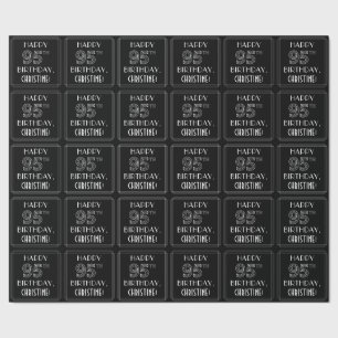 HAPPY 95TH BIRTHDAY; Art Deco Style w/ Custom Name Wrapping Paper