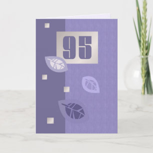 Happy 95th Birthday Customizable Greeting Cards