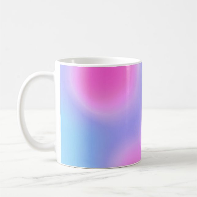 Happy Abstract Art Coffee Mug (Left)