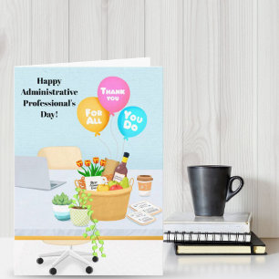Happy Administrative Professionals Day with Gift Card