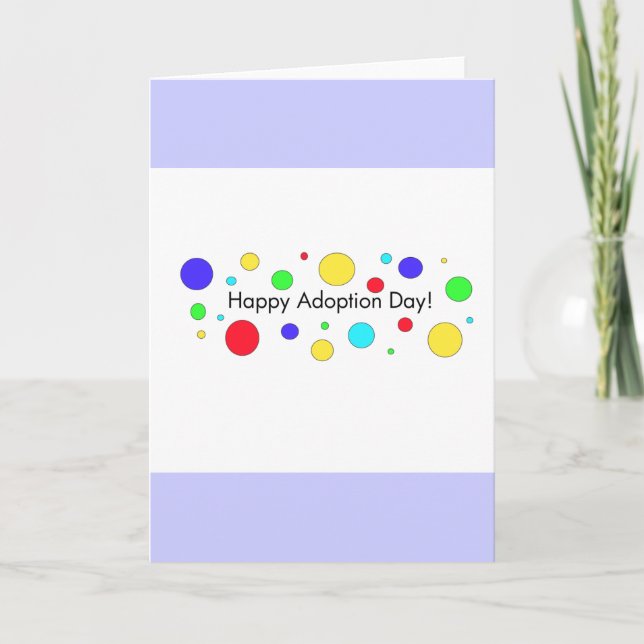 Happy Adoption Day Card (Front)