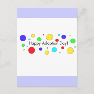 Happy Adoption Day Postcard