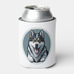 happy Alaskan Malamute Puppy  Can Cooler