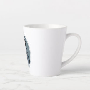 happy Alaskan Malamute Puppy  Latte Mug