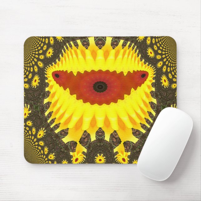 Happy Alien....... Mouse Pad (With Mouse)
