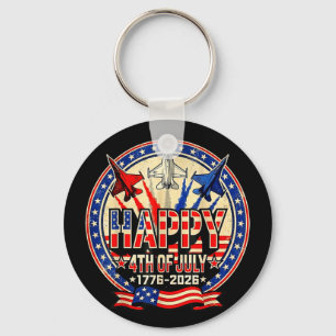 Happy american 1776 2026 usa patrioctic 4th of jul key ring