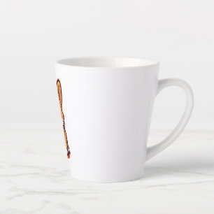 Happy and Cute Corgi - Adorable Design for Dog Lov Latte Mug