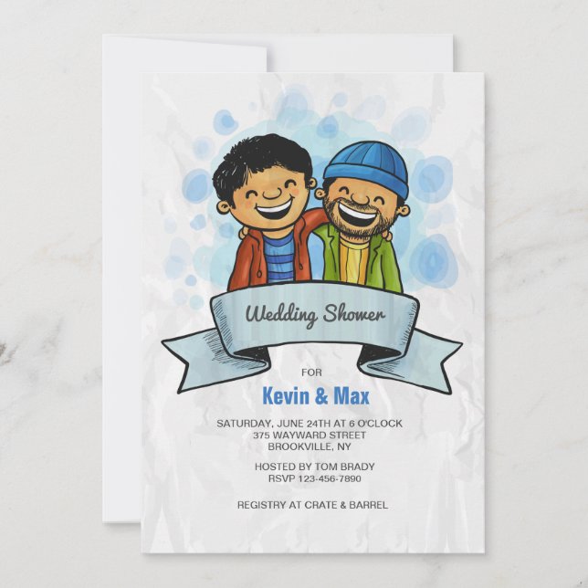 Happy and Gay Invitation (Front)
