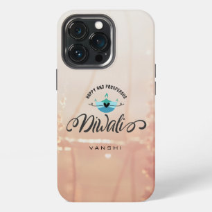 Happy and prosperous Diwali customisable modern iPhone 13 Pro Case