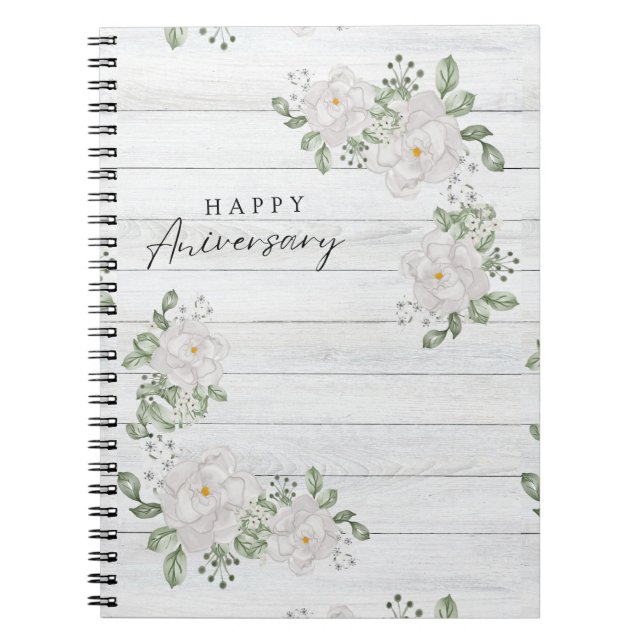 HAPPY ANIVERSARY NOTEBOOK (Front)
