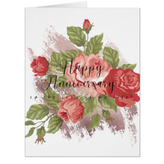'Happy Anniversary' Anniversary Card