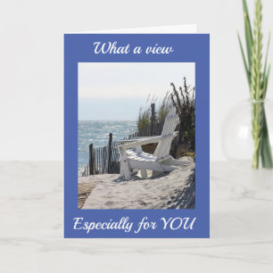 ***HAPPY ANNIVERSARY** BEACH STYLE CARD