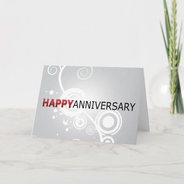 Happy Anniversary Card (Front)