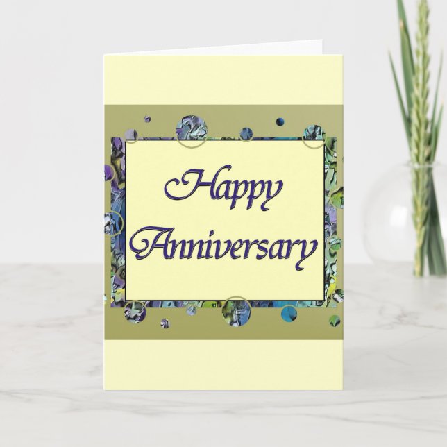 Happy Anniversary Card (Front)