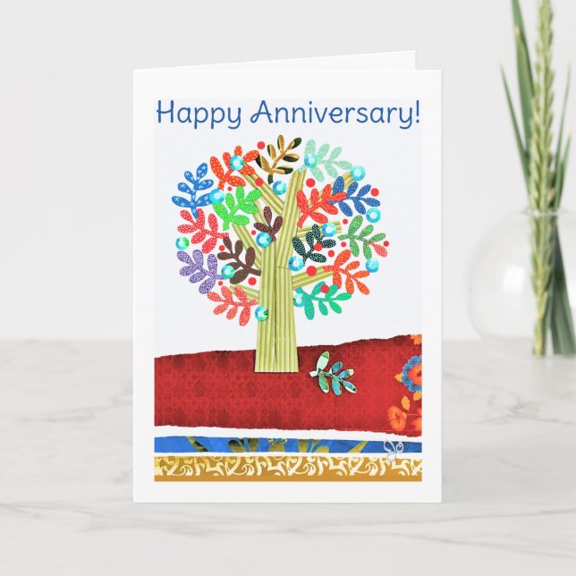 Happy Anniversary card with new font by Jo Images (Front)