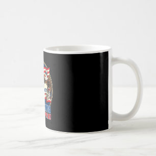 Happy anniversary celebrating usa pride bald eagle coffee mug