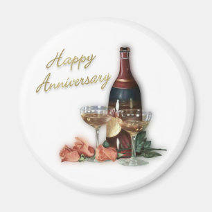 Happy Anniversary Celebration Magnet