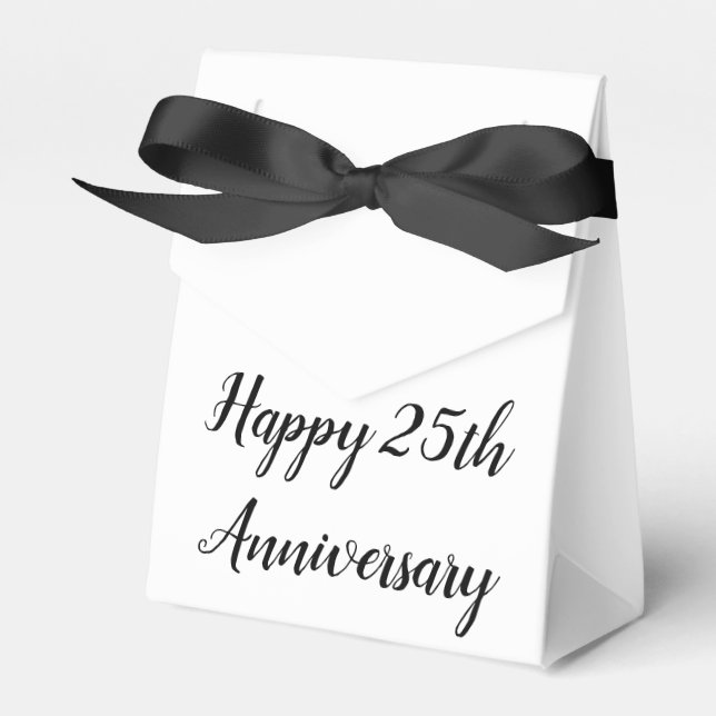 Happy Anniversary Favour Box (Front Side)