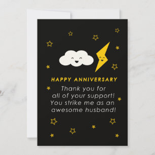 Happy Anniversary for Husband Card