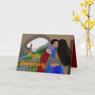 Happy Anniversary For Husband Fairytale Card