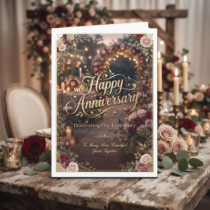 Happy Anniversary for your Husband or Wife Card