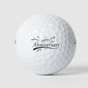 **HAPPY ANNIVERSARY GOLFER*** GOLF BALL