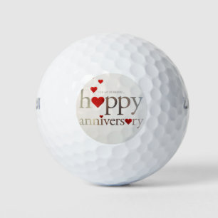 **HAPPY ANNIVERSARY GOLFER*** GOLF BALL