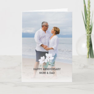 Happy Anniversary Greeting for Old Couple Card