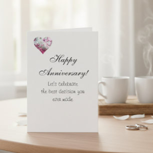 Happy Anniversary Humour Funny Card Love