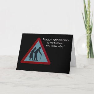 Happy Anniversary Husband Card