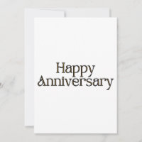 Happy Anniversary Invitation