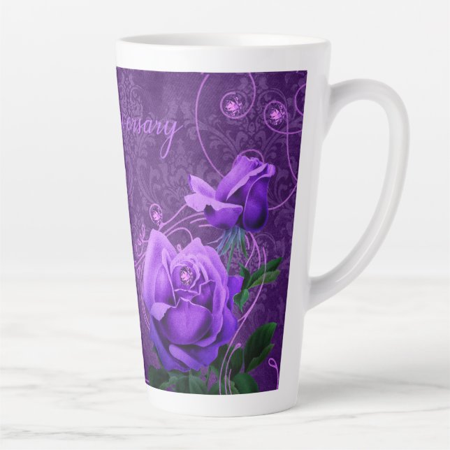 Happy Anniversary Latte Mug (Right)