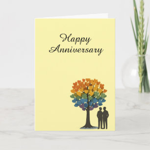 Happy Anniversary – LGBTQ+ Couple  Card