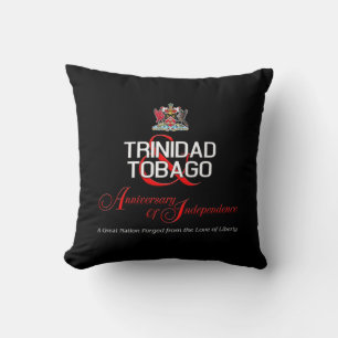 Happy Anniversary of Independence T&T Cushion